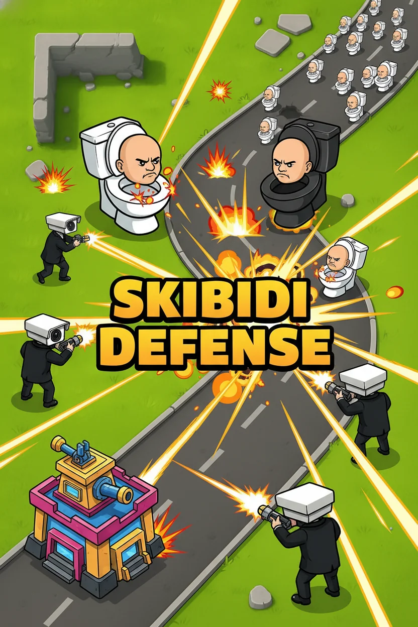 Skibidi Defense | Astrocade