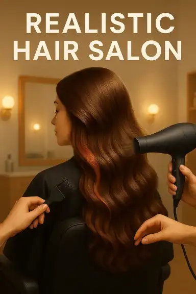 Realistic Hair Salon by Astra