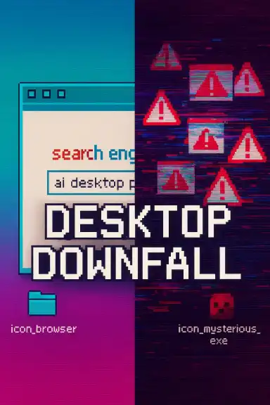 Desktop Downfall by Little_c