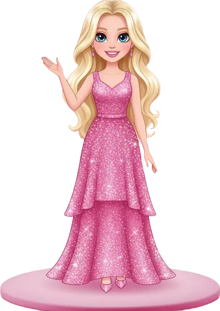 slim fit dress slacks Barbie Mermaid Glitter Children's Dress 9 US Numeric