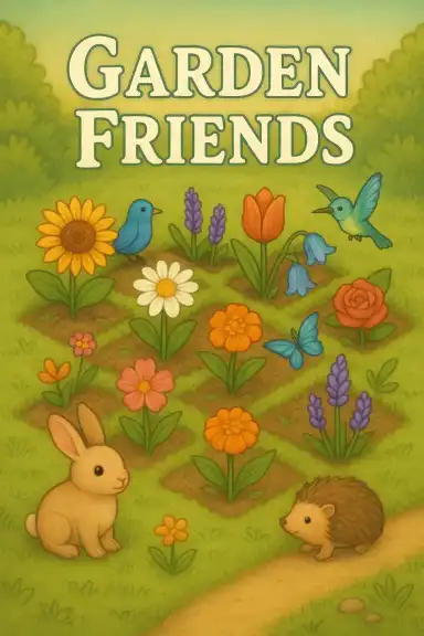 Garden Friends by lizetcorra