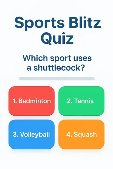 Sports Blitz Quiz by mintigup