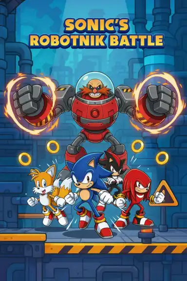 Sonic's Robotnik Battle by MasonCarter123