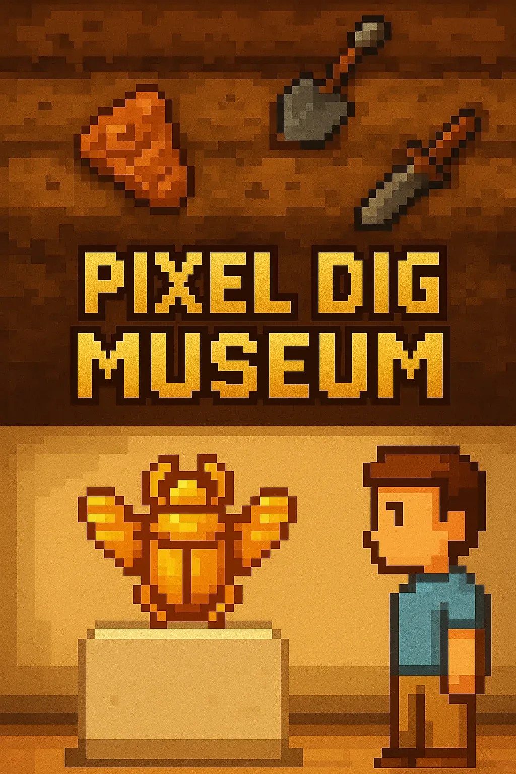 Dig World Pixel Rader's Pixel Dig Museum | Astrocade
