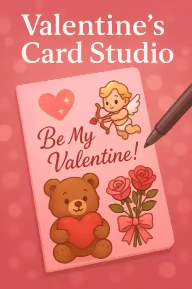 Valentine's Card Studio by fabiyamada