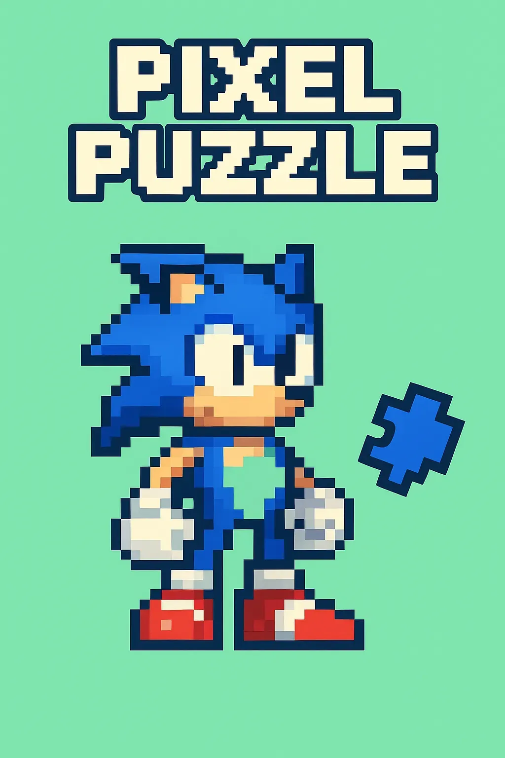 Sonic Pixel Puzzle | Astrocade