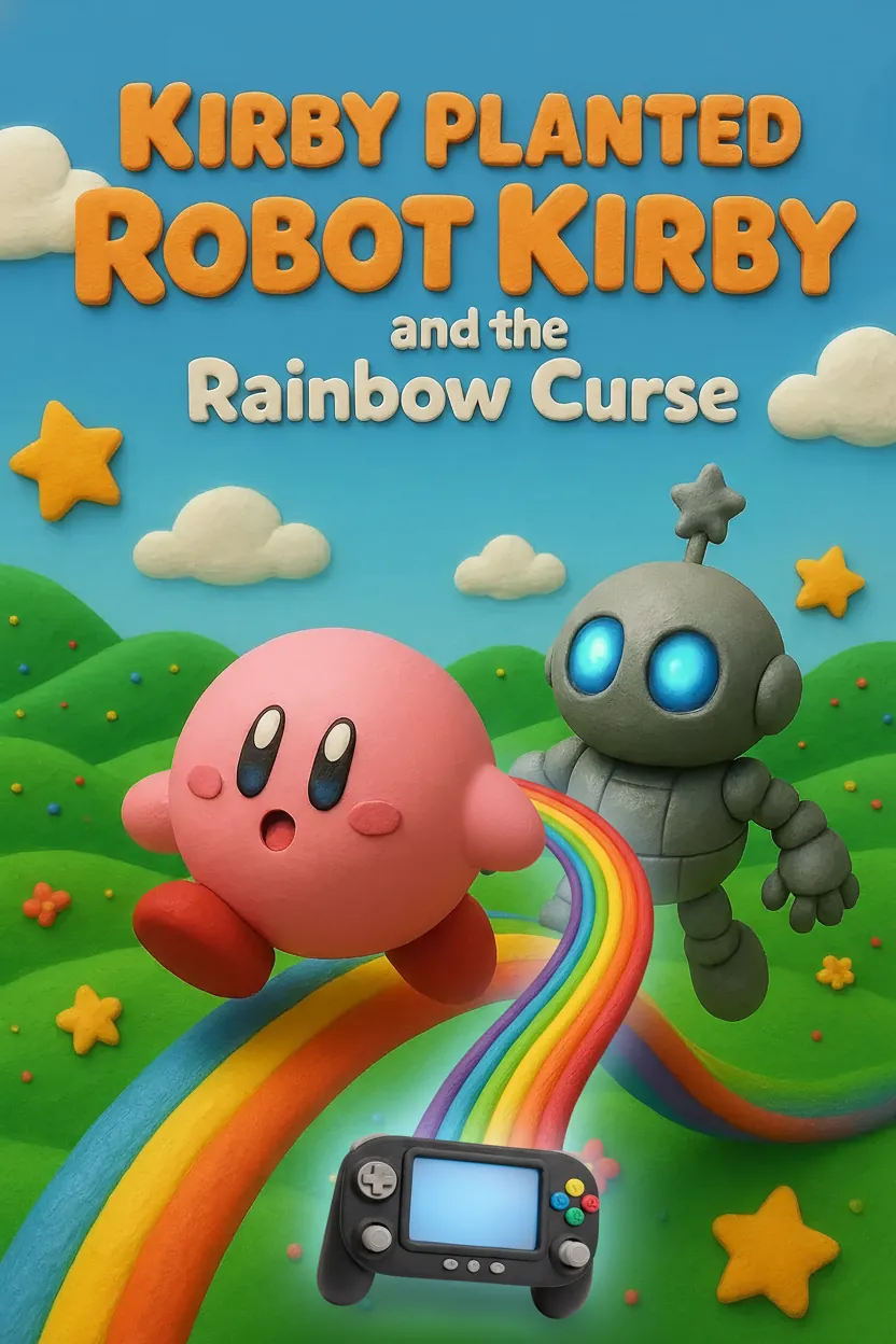 Kirby Planted Robot Kirby and the Rainbow Curse | Astrocade