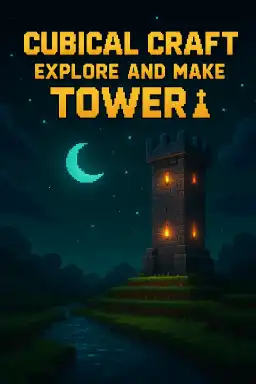 Cubical craft  explore and make Tower 🗼 by chandrakal8134