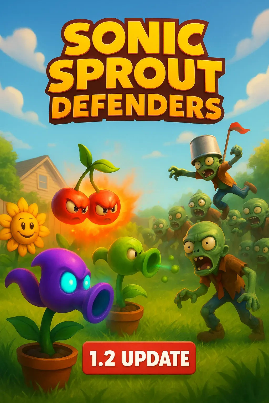 Sonic Sprout Defenders | Astrocade