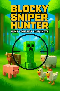 BLOCKY SNIPER HUNTER by Leevai