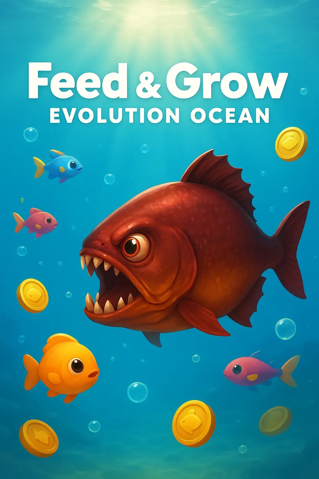 Feed & Grow: Evolution Ocean | Astrocade