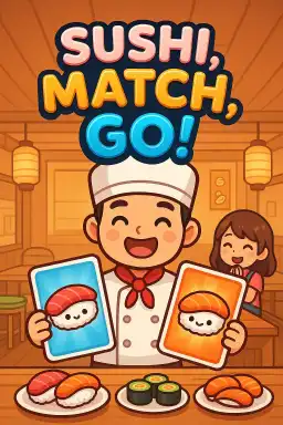 Sushi, Match, Go! by blackwidowink