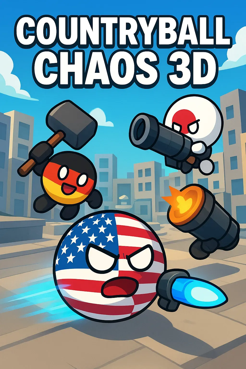 Countryball Chaos 3D | Astrocade
