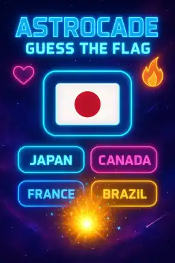 ASTROCADE: GUESS THE FLAG by lilynette