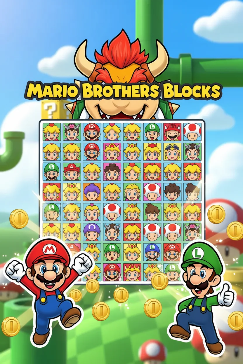 Mario Brothers Blocks | Astrocade