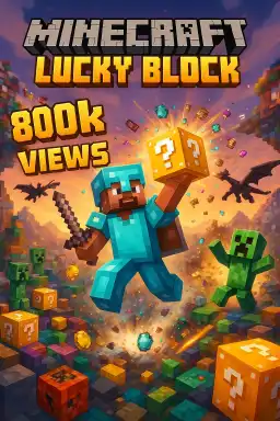 Minecraft : LUCKY' BLOCK  by gaming_world_123