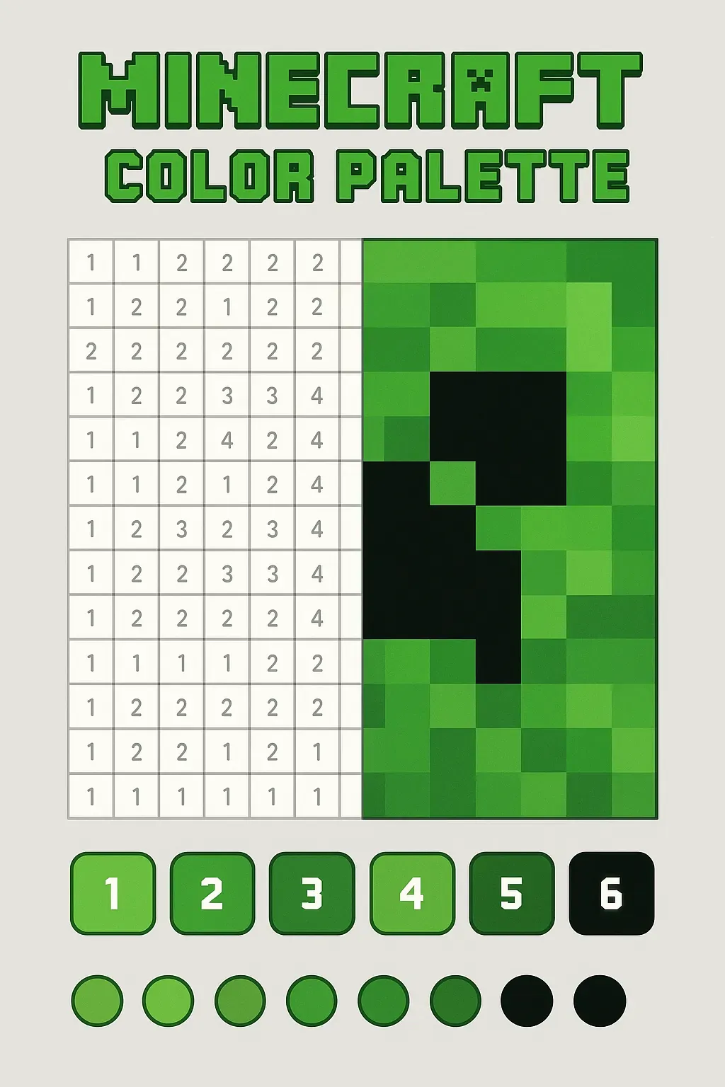 Minecraft Color Pallete | Astrocade