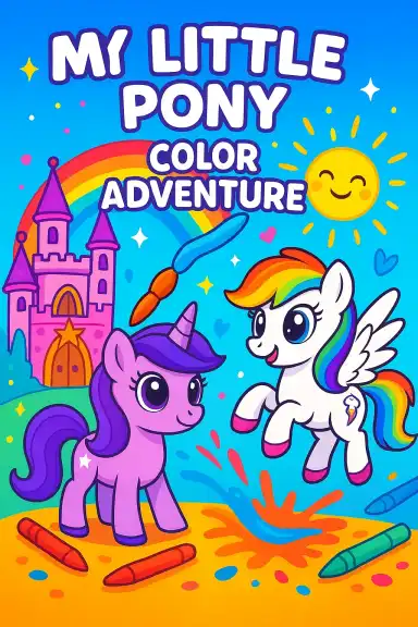 My Little Pony Color Adventure by erika