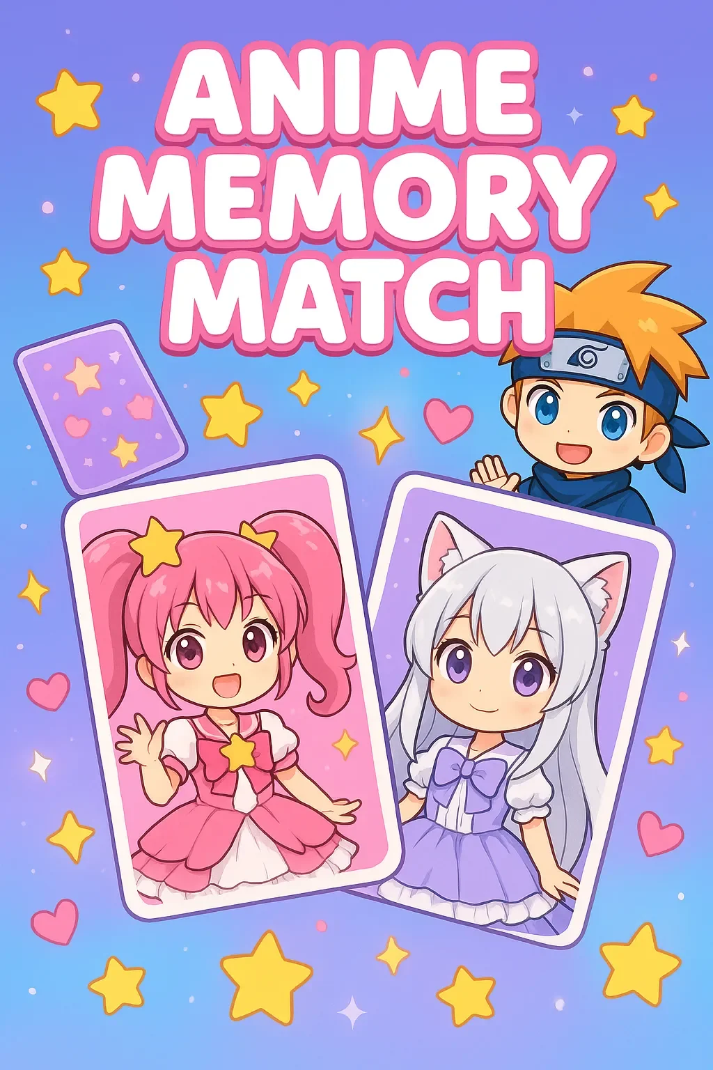 Anime Memory Match | Astrocade