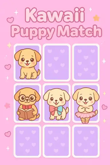 Kawaii Puppy Match by houerd