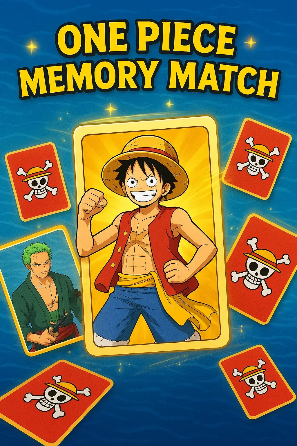 One Piece Memory Match | Astrocade