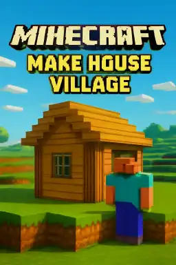 Minecraft make house village  by ajitkpatel