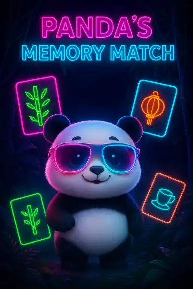 Panda's Memory Match | Astrocade