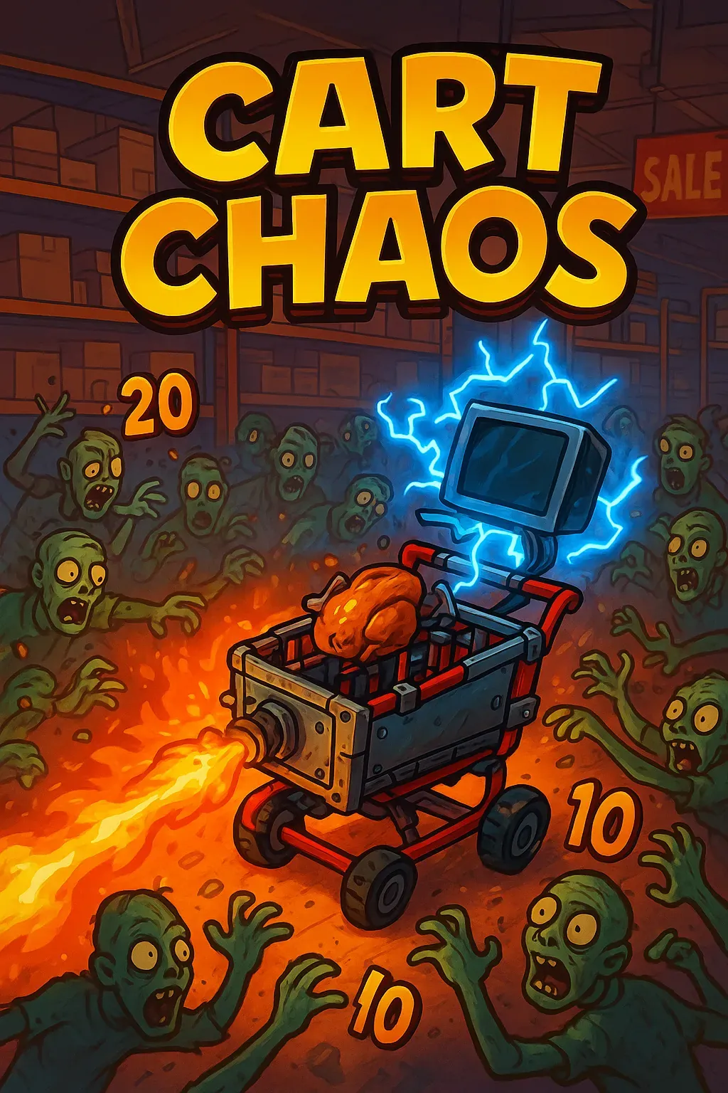 Cart Chaos | Astrocade