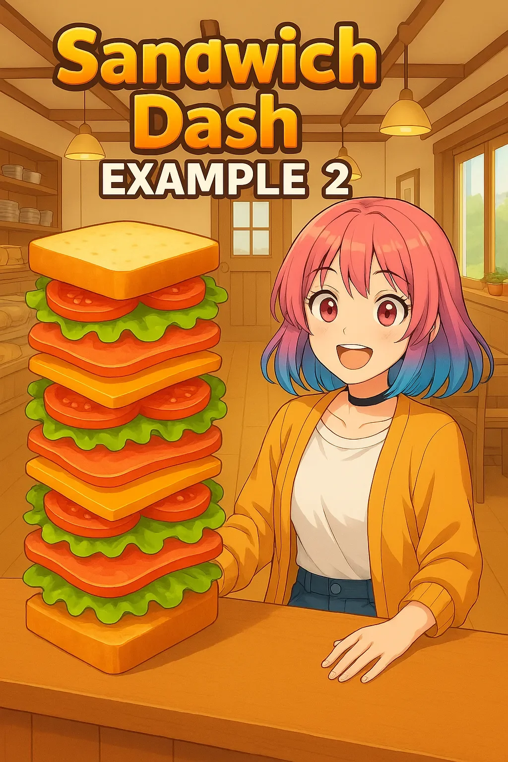 Sandwich Dash Example 2 | Astrocade