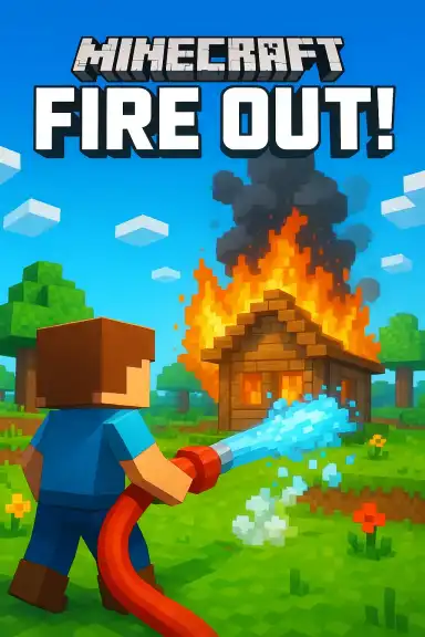 Minecraft: FIRE OUT! by zuriyaahh