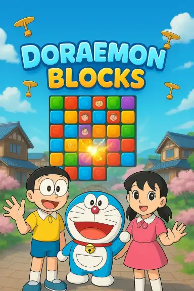 Doraemon Blocks by Yohan_Grey