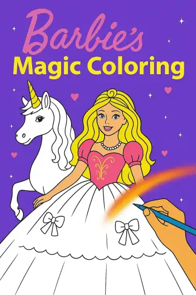 Barbie's Magic Coloring  by erika