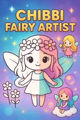 Chibi Fairy Artist by erika