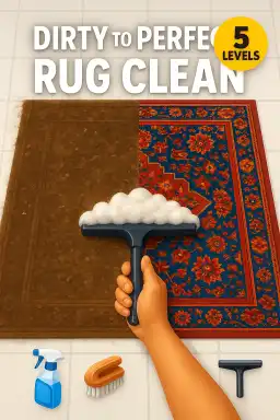 Dirty to Perfect: Rug Clean by CrazyHaribo