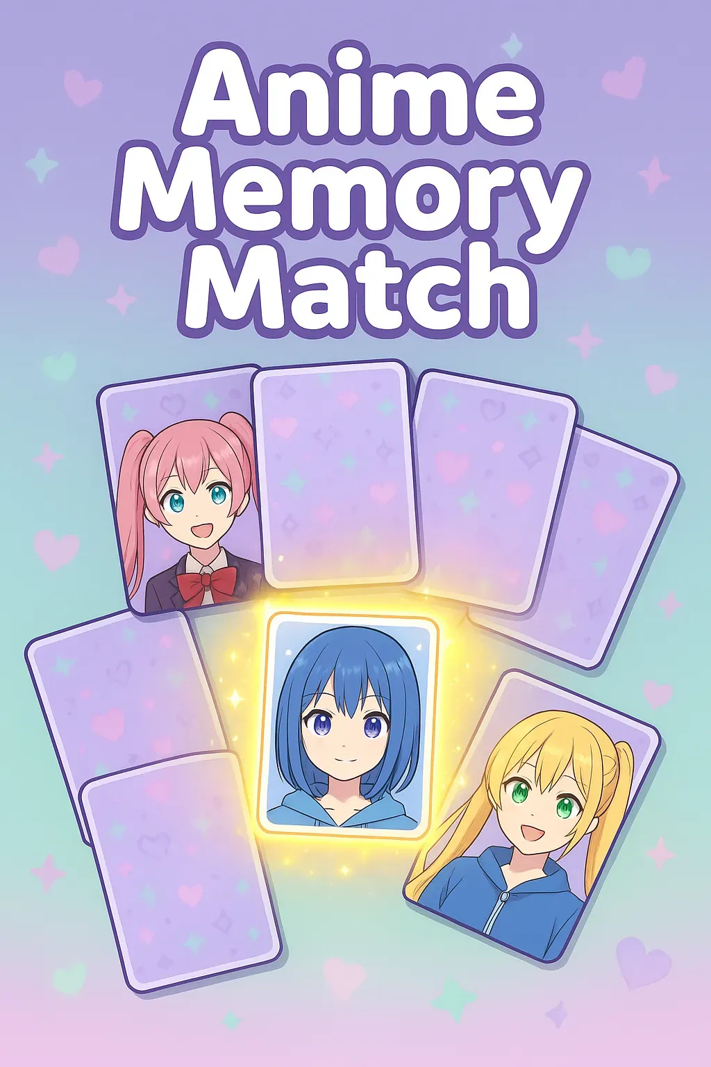 Anime Memory Match | Astrocade