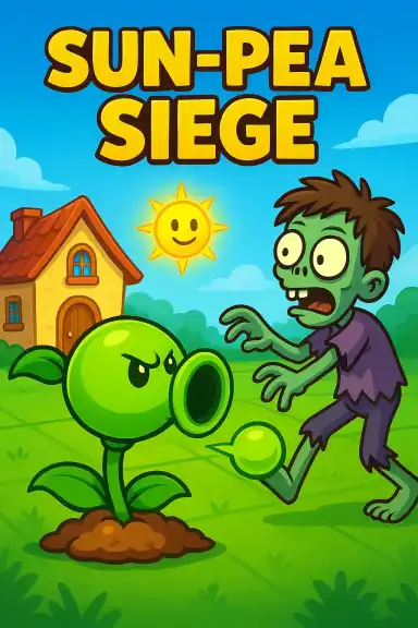 Sun-Pea Siege by brumon267