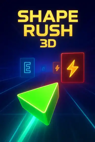 Shape Rush 3D | Astrocade