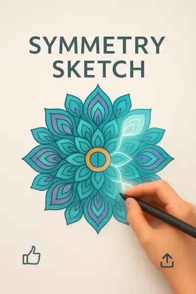 Symmetry Sketch by choudharyn2270