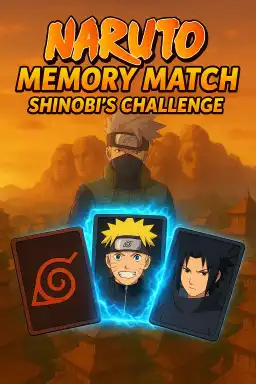 Naruto Memory Match: Shinobi's Challenge by Biswaaa