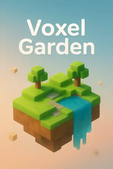 Voxel Garden by IIl