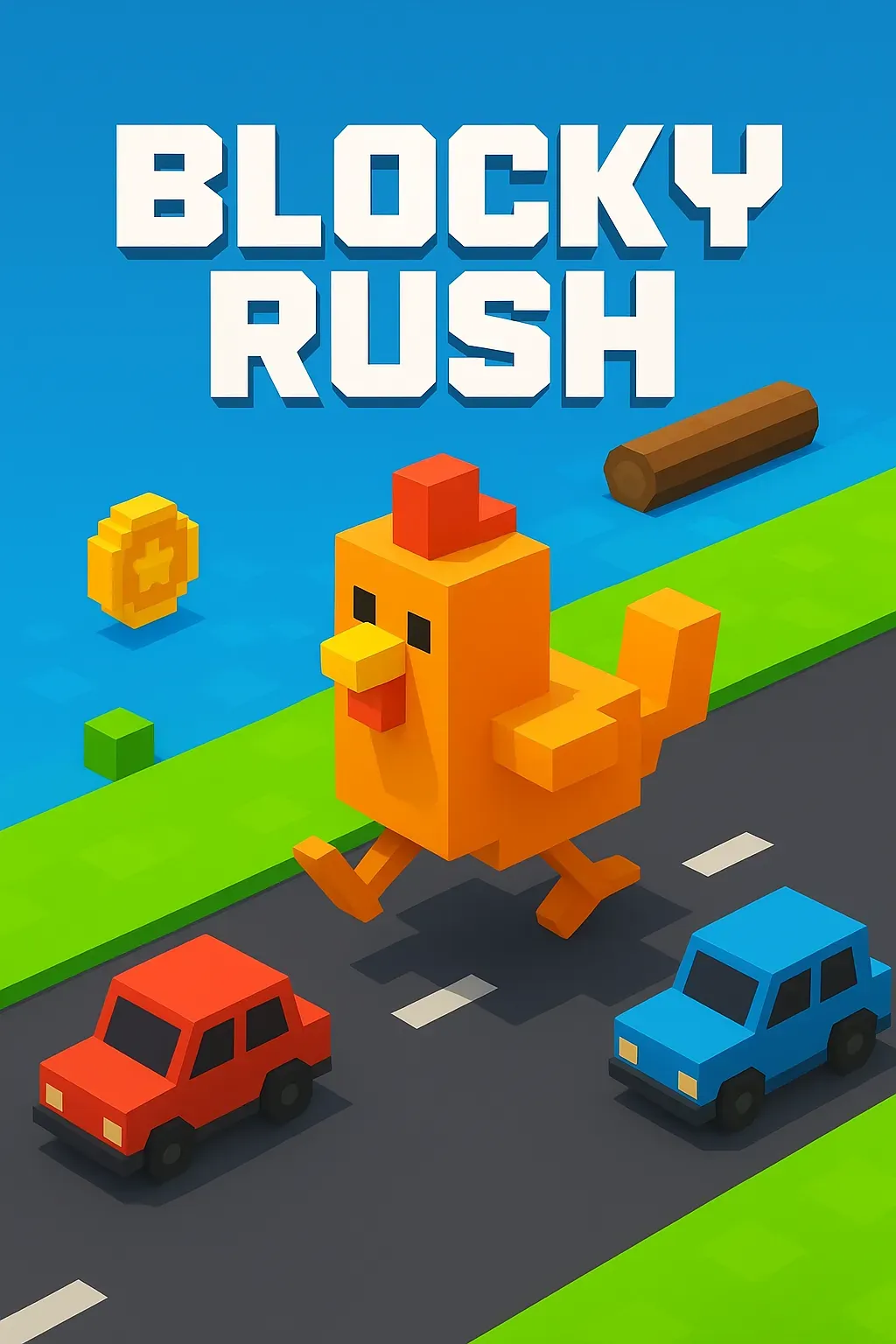Blocky Rush | Astrocade