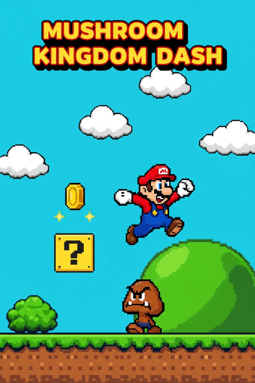 Mushroom Kingdom Dash | Astrocade