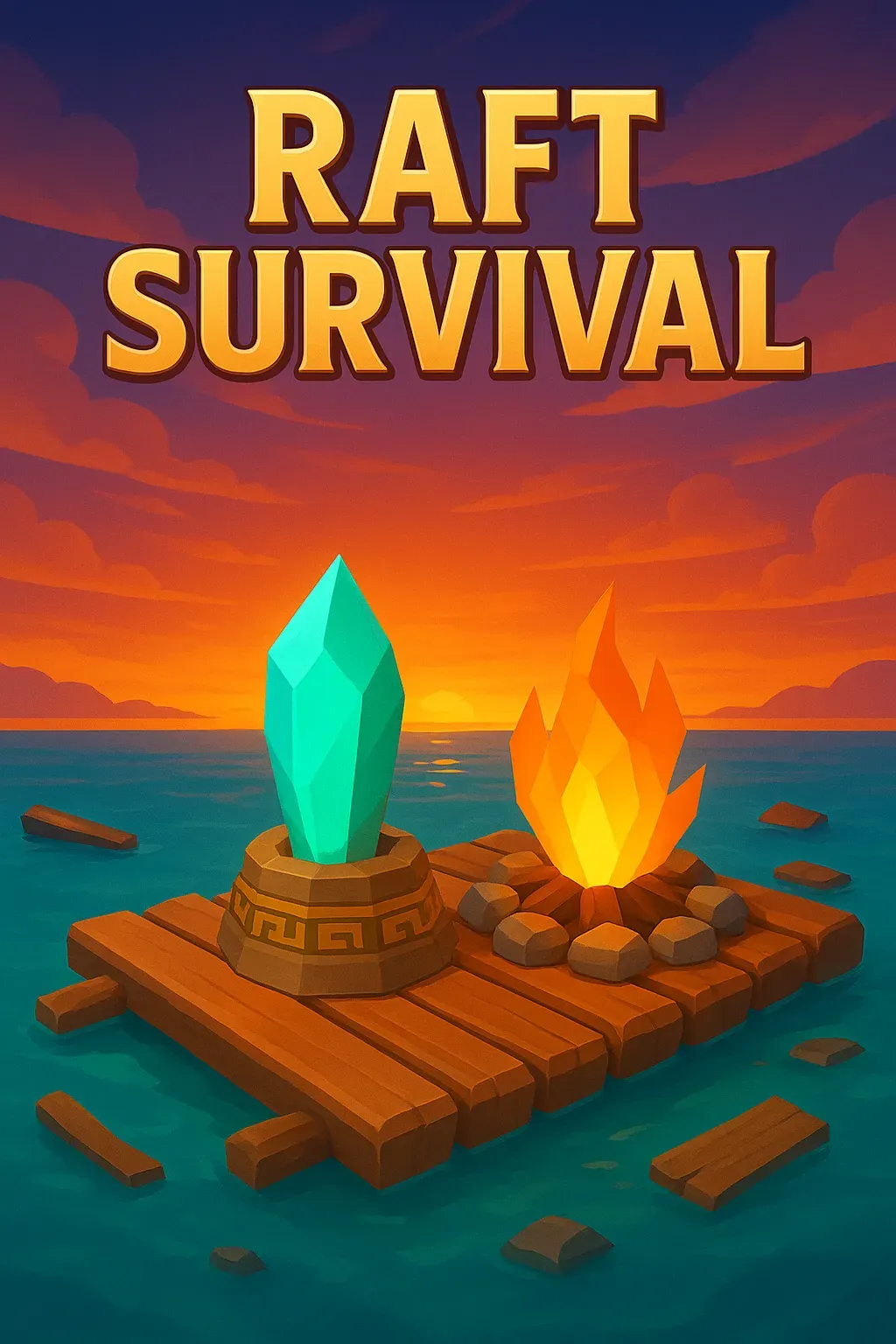 Raft survival | Astrocade