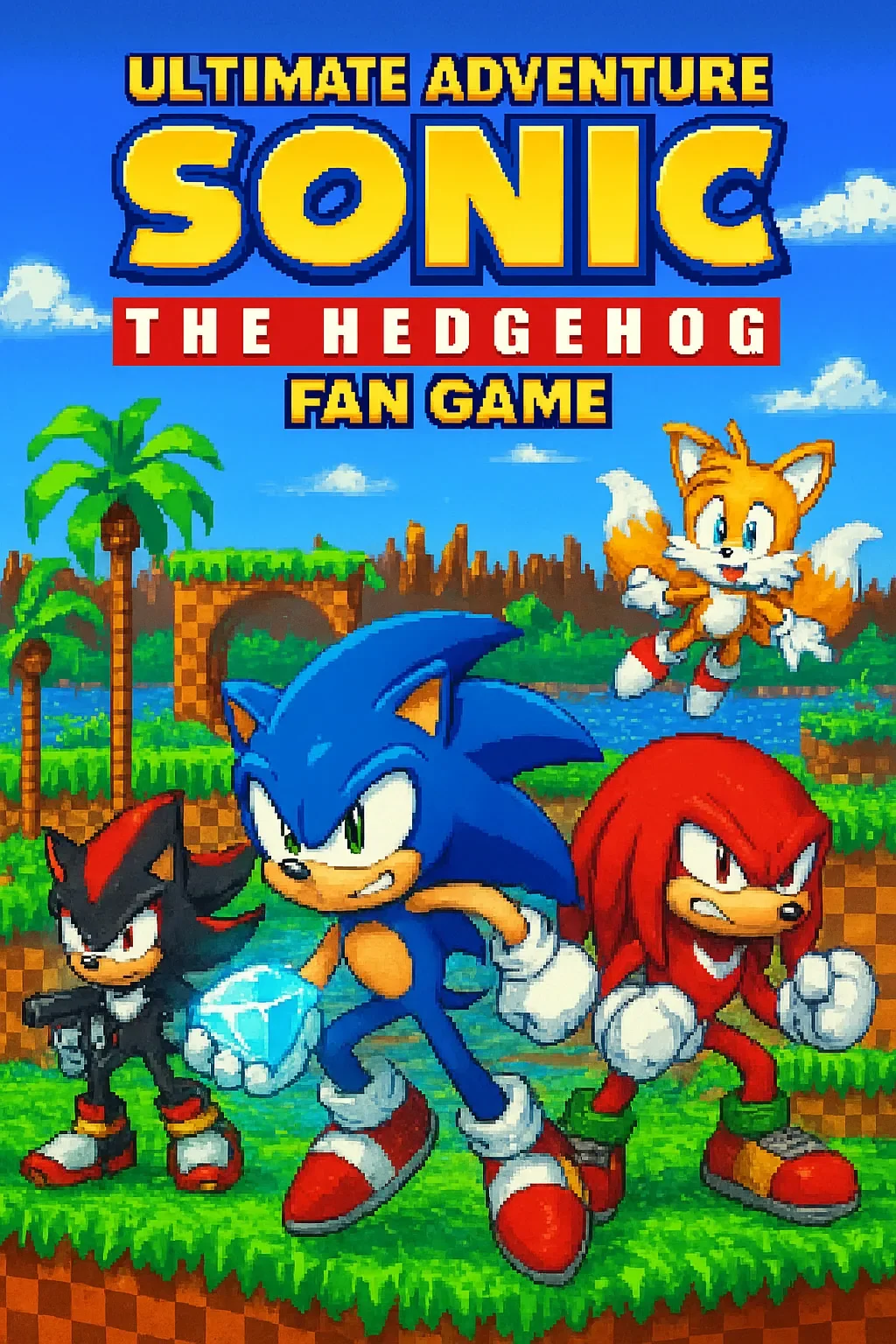 Ultimate Adventure Sonic the Hedgehog fan game | Astrocade