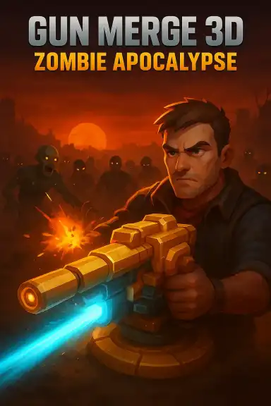 Gun Merge 3D: Zombie Apocalypse by archeologist