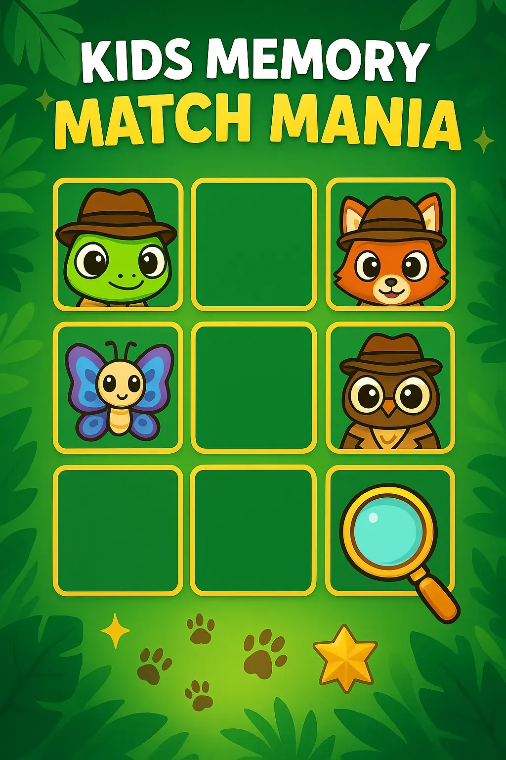KIDS Memory Match MANIA | Astrocade