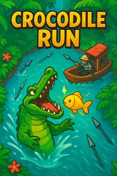 Crocodile Run by yeboahstudios