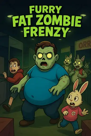 Furry Fat Zombie Frenzy by Zombie_Lover
