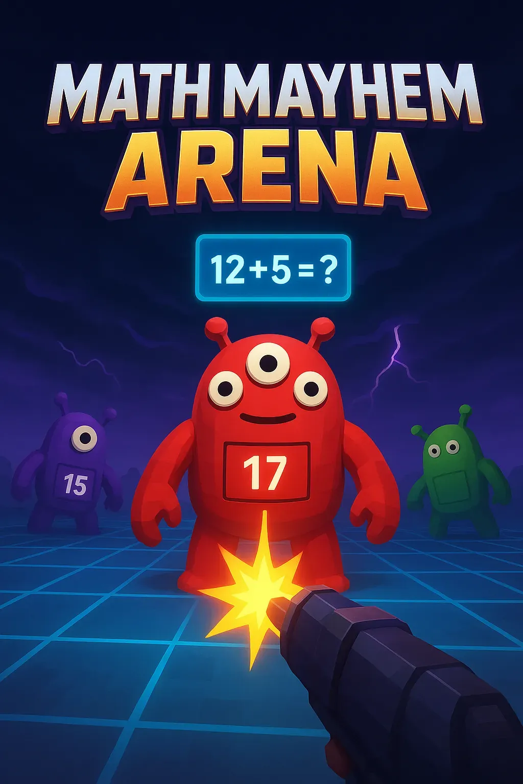 Math Mayhem Arena | Astrocade