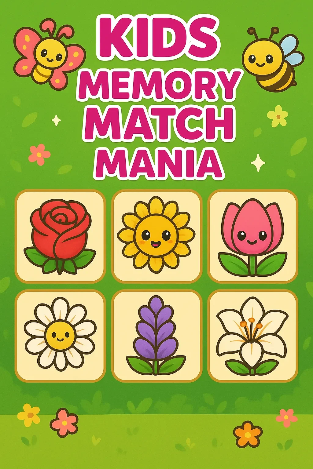 KIDS Memory Match MANIA | Astrocade
